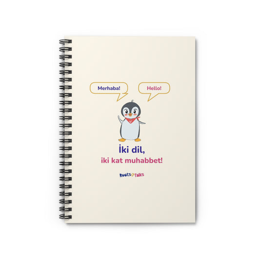 İki Dil, İki Kat Muhabbet Spiral Notebook, Roots & Talks - product photo 1