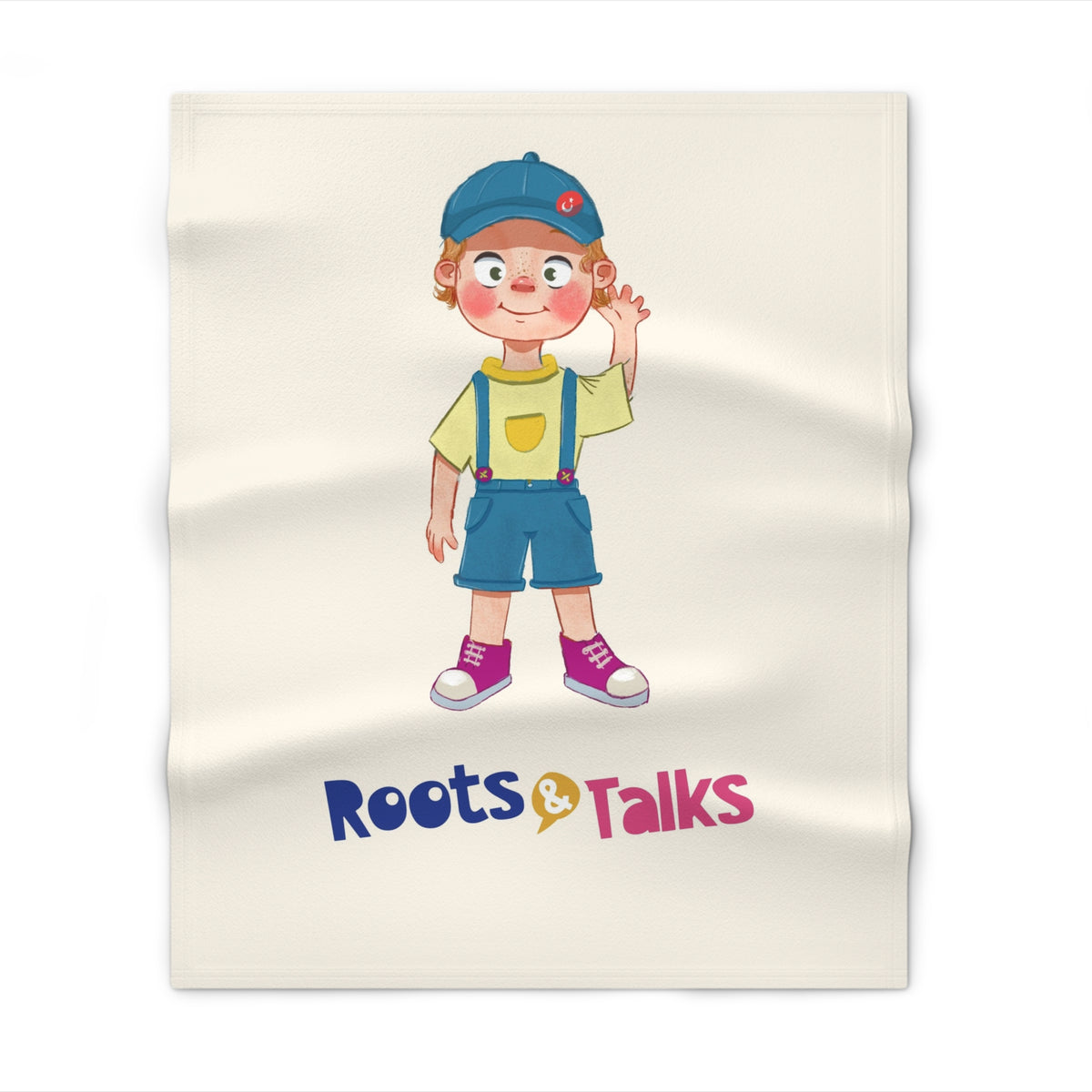 Giray Character Throw Blanket, Roots & Talks - product photo 1