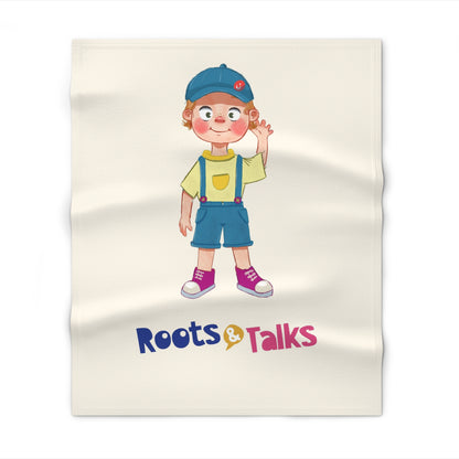 Giray Character Throw Blanket, Roots & Talks - product photo 1