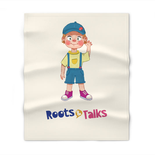 Giray Character Throw Blanket, Roots & Talks - product photo 1
