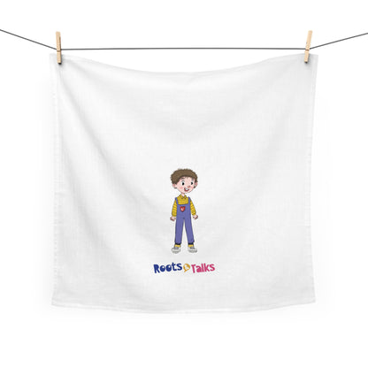 Ahmet Character Cotton Tea Towel, Roots & Talks - product photo 2