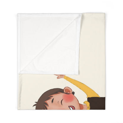 Gazi Character Baby Swaddle Blanket, Roots & Talks - product photo 2