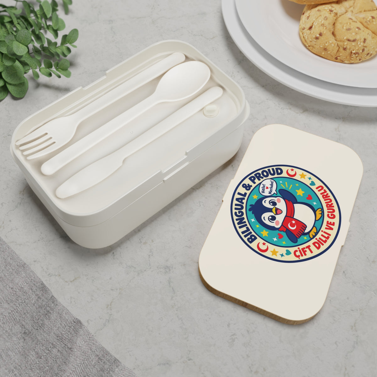 Bilingual & Proud Bento Lunch Box, Roots & Talks - product photo 4