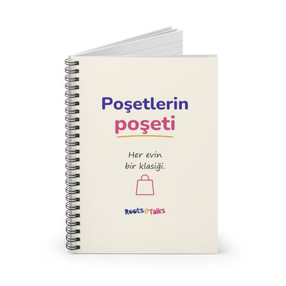 Poşetlerin Poşeti Spiral Notebook, Roots & Talks - product photo 2