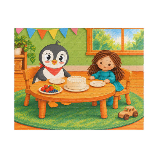 Birthday Table with Pingucan Jigsaw Puzzle, Roots & Talks - product photo 1