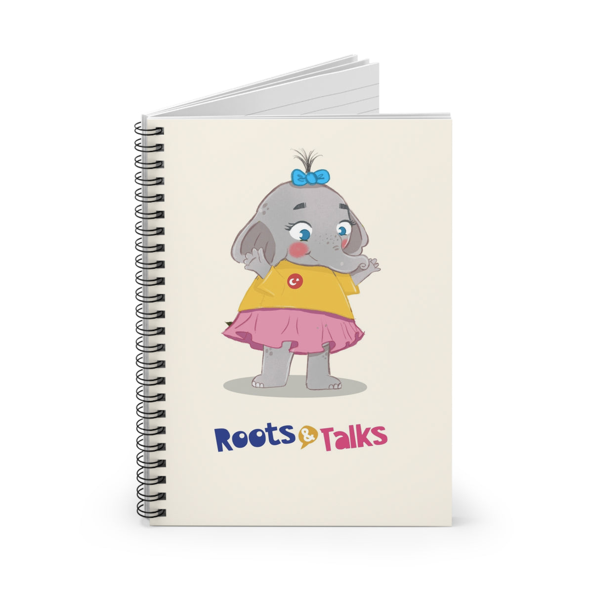 Filiz Elephant Spiral Notebook, Roots & Talks - product photo 2