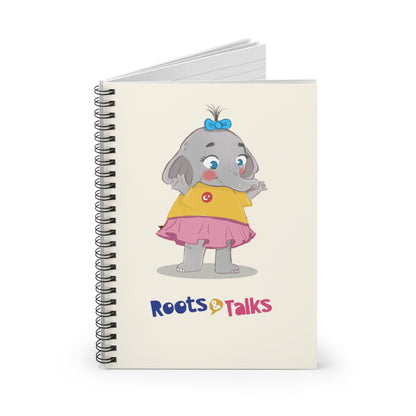 Filiz Elephant Spiral Notebook, Roots & Talks - product photo 2
