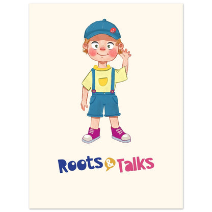 Giray Character Portrait Poster, Roots & Talks - poster photo 4