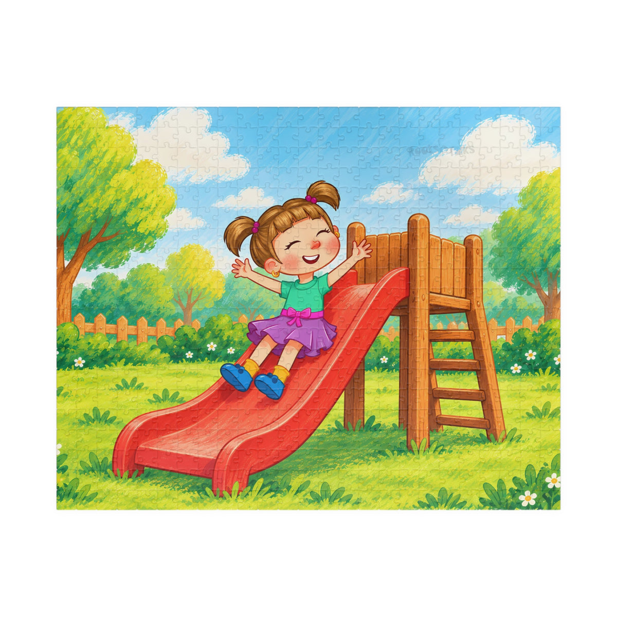 Playground Slide Jigsaw Puzzle, Roots & Talks - product photo 2
