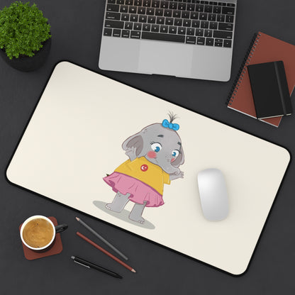 Filiz Elephant Neoprene Desk Mat, 12 × 22 in, Roots & Talks - product photo 4