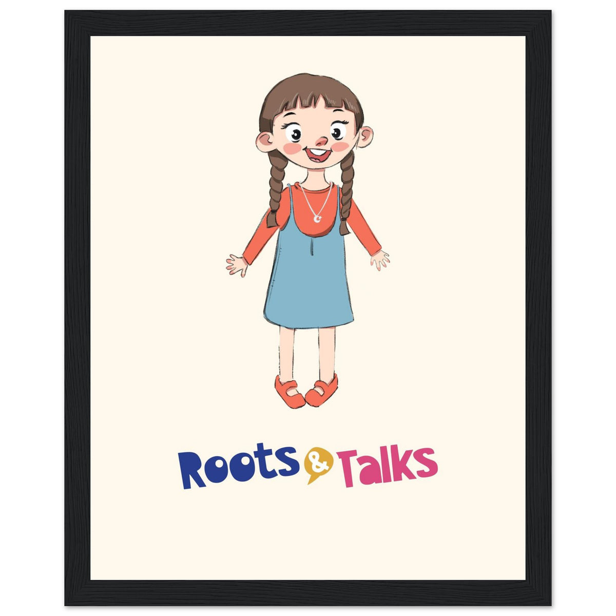 Eylül Character Framed Portrait Poster, Roots & Talks - framed poster photo 6