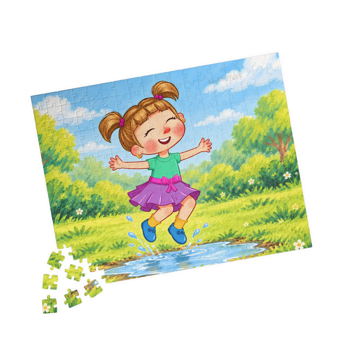 Puddle Jump Jigsaw Puzzle, Roots & Talks - product photo 4