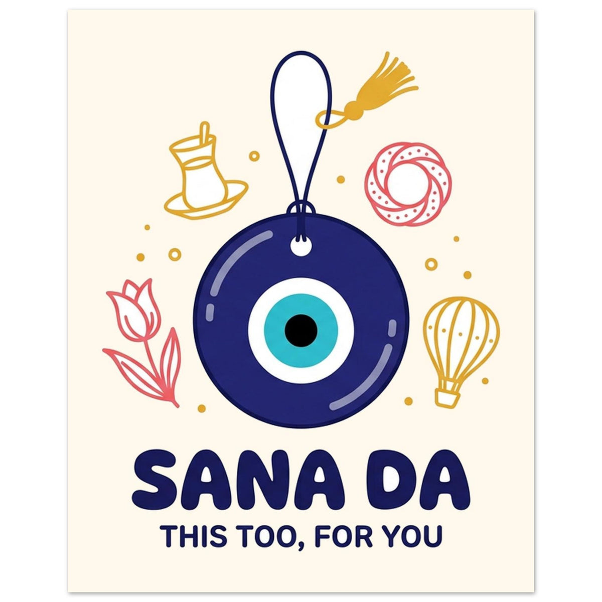 Sana Da Portrait Poster, Roots & Talks - poster photo 2