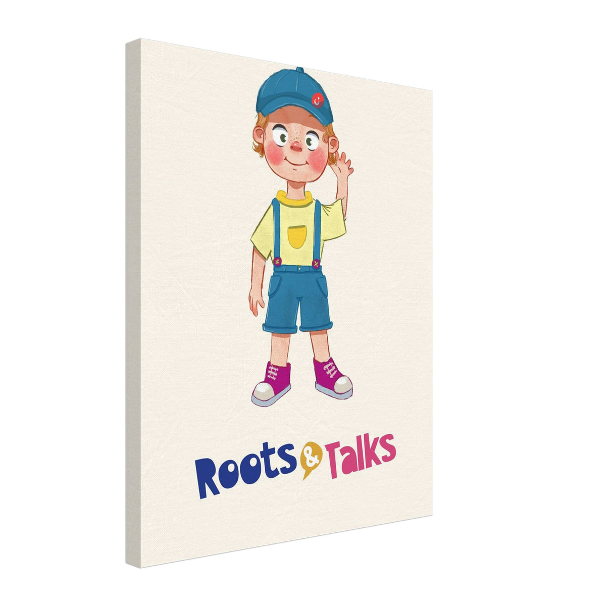 Giray Character Canvas Print, Roots & Talks - canvas photo 4
