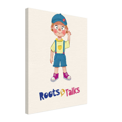 Giray Character Canvas Print, Roots & Talks - canvas photo 4