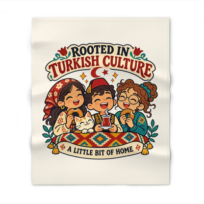 Rooted in Turkish Culture Throw Blanket, Roots & Talks - product photo 1