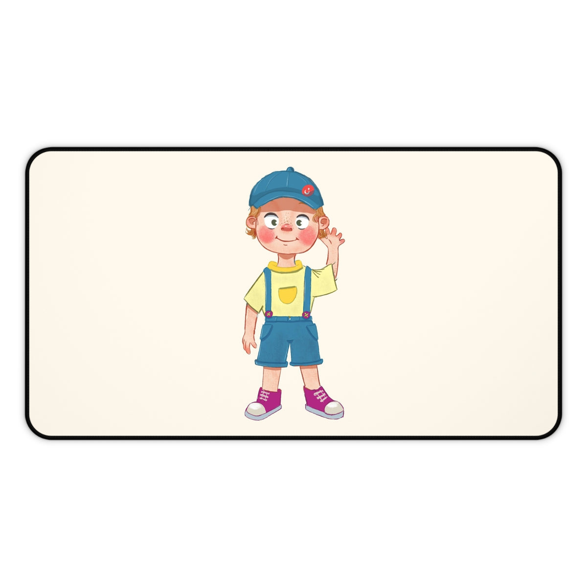 Giray Character Neoprene Desk Mat, 12 × 22 in, Roots & Talks - product photo 1