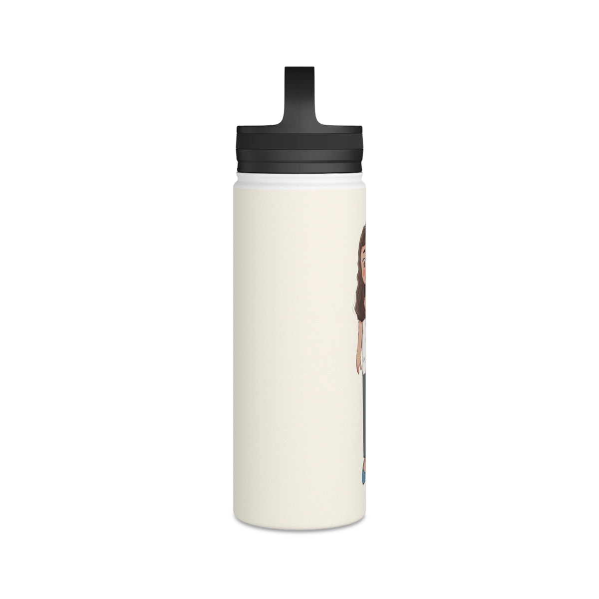 Defne Character Stainless Steel Water Bottle, 18 oz, Roots & Talks - product photo 3
