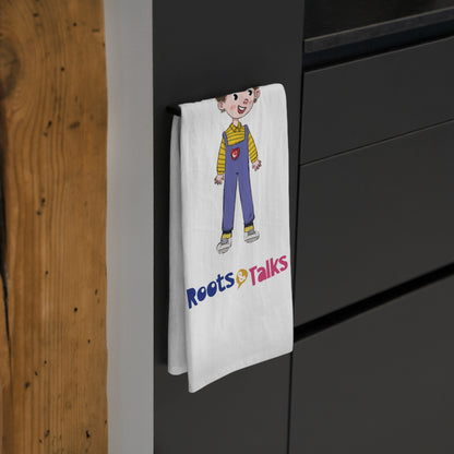 Ahmet Character Cotton Tea Towel, Roots & Talks - product photo 4