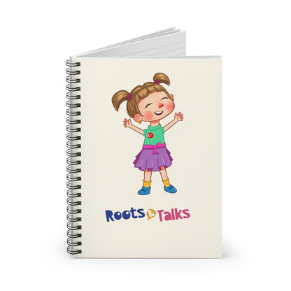 Ela Character Spiral Notebook, Roots & Talks - product photo 2