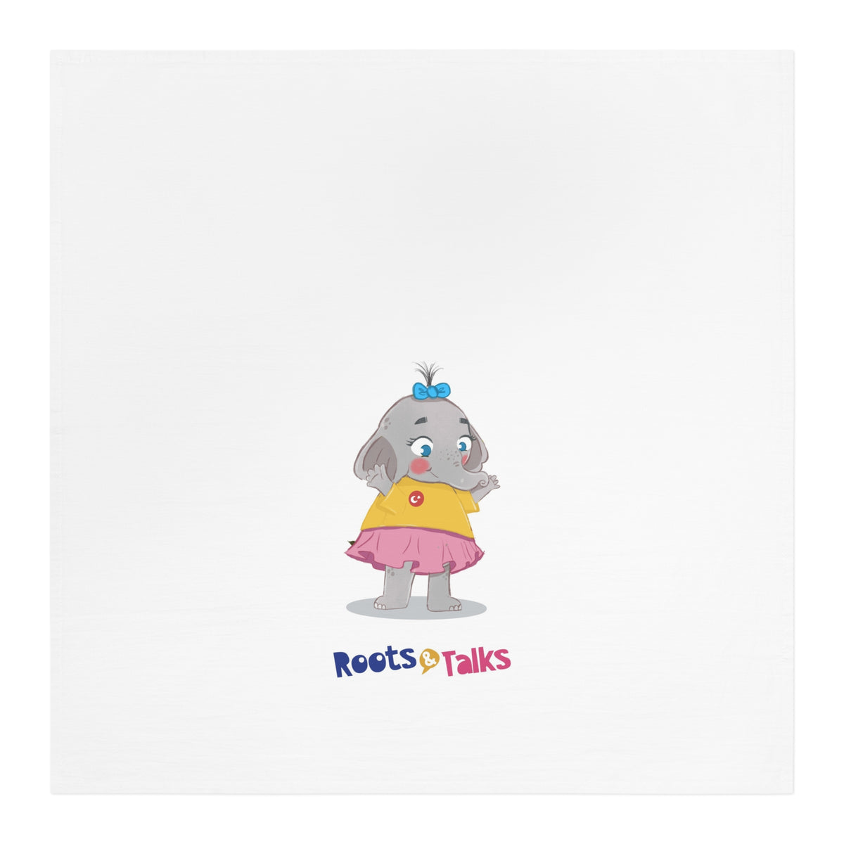 Filiz Elephant Cotton Tea Towel, Roots & Talks - product photo 1