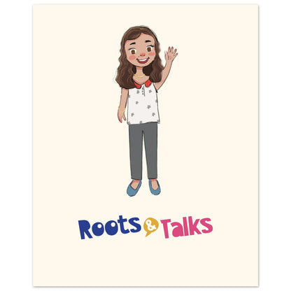 Defne Character Portrait Poster, Roots & Talks - poster photo 6