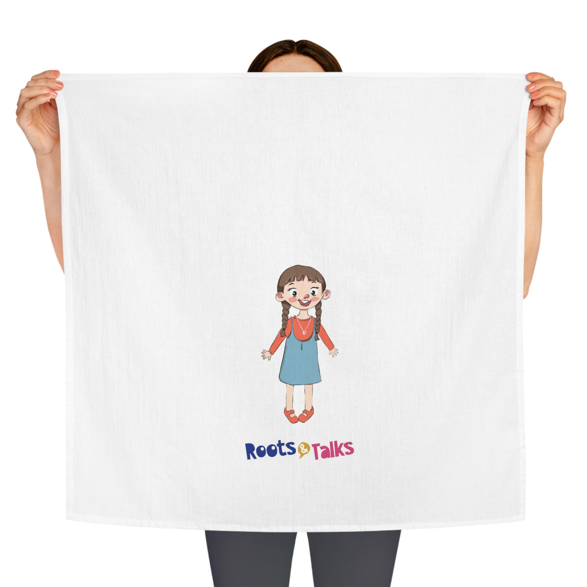 Eylül Character Cotton Tea Towel, Roots & Talks - product photo 3