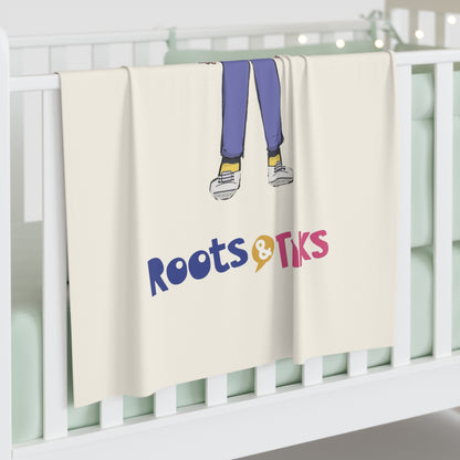 Ahmet Character Baby Swaddle Blanket, Roots & Talks - product photo 3