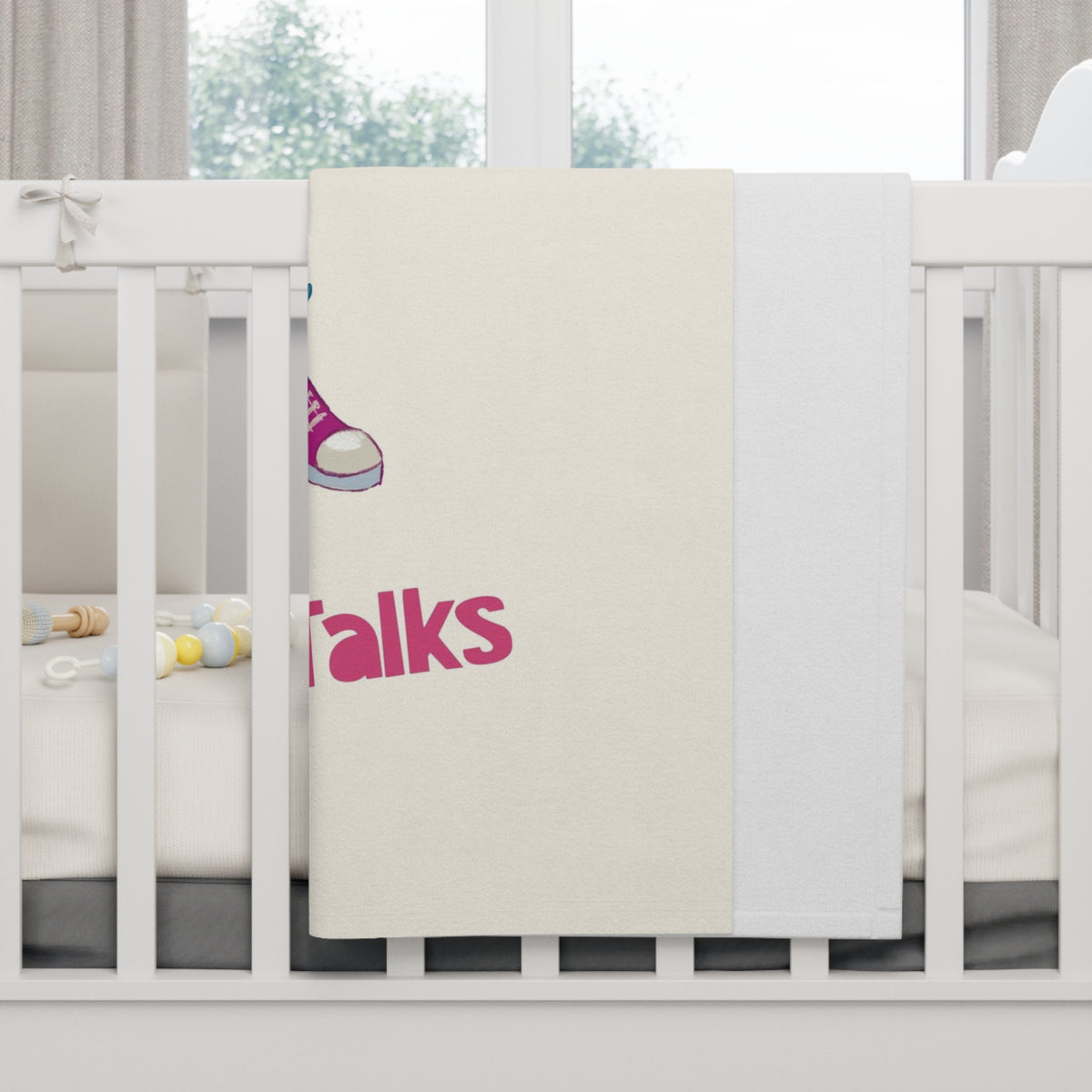 Giray Character Soft Fleece Baby Blanket, Roots & Talks - product photo 4