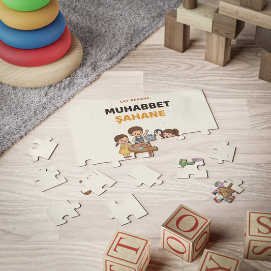 Çay Bahane, Muhabbet Şahane Kids' Puzzle, 30 Pieces, Roots & Talks