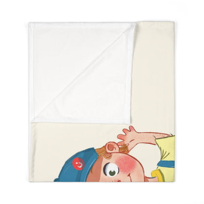 Giray Character Baby Swaddle Blanket, Roots & Talks - product photo 2