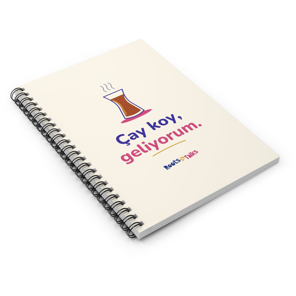 Çay Koy, Geliyorum Spiral Notebook, Roots & Talks - product photo 3