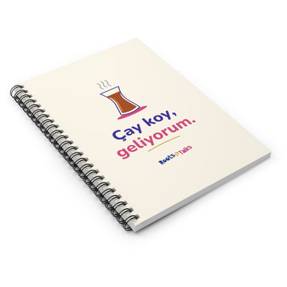 Çay Koy, Geliyorum Spiral Notebook, Roots & Talks - product photo 3