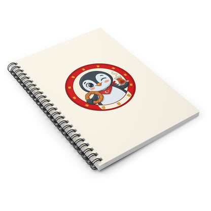 Simit and Tea Badge Spiral Notebook, Roots & Talks - product photo 3