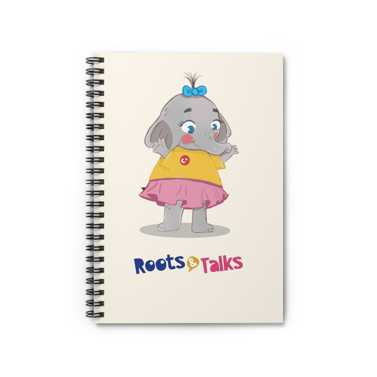 Filiz Elephant Spiral Notebook, Roots & Talks - product photo 1