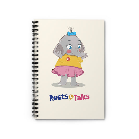 Filiz Elephant Spiral Notebook, Roots & Talks - product photo 1