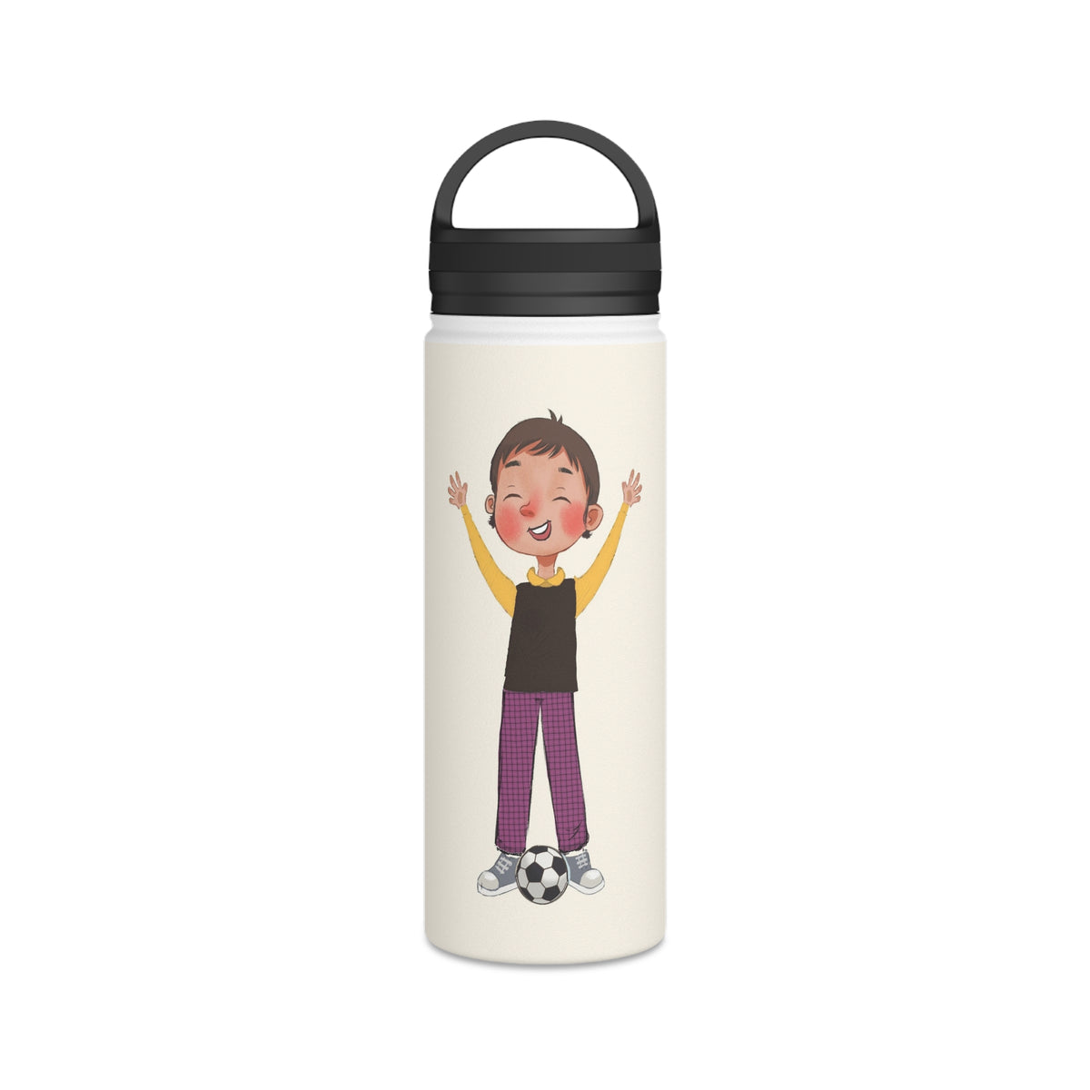 Gazi Character Stainless Steel Water Bottle, 18 oz, Roots & Talks - product photo 1