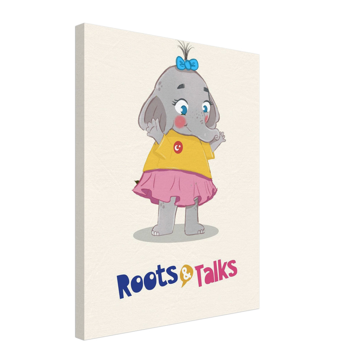 Filiz Elephant Canvas Print, Roots & Talks - canvas photo 4