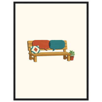 Room for One More Word Framed Portrait Poster, Roots & Talks - framed poster photo 5