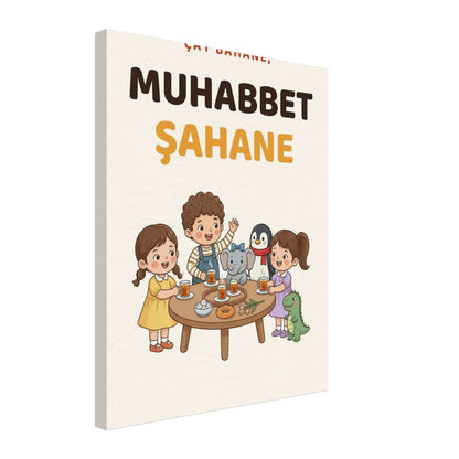 Çay Bahane, Muhabbet Şahane Canvas Print, Roots & Talks - canvas photo 4