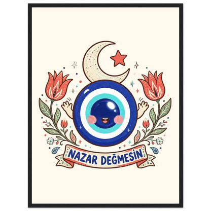 Nazar Değmesin Framed Portrait Poster, Roots & Talks - framed poster photo 5