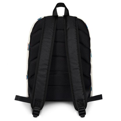 Giray Character All-Over Print Backpack, Roots & Talks - Back
