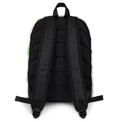 Dino Dinosaur All-Over Print Backpack, Roots & Talks - Back
