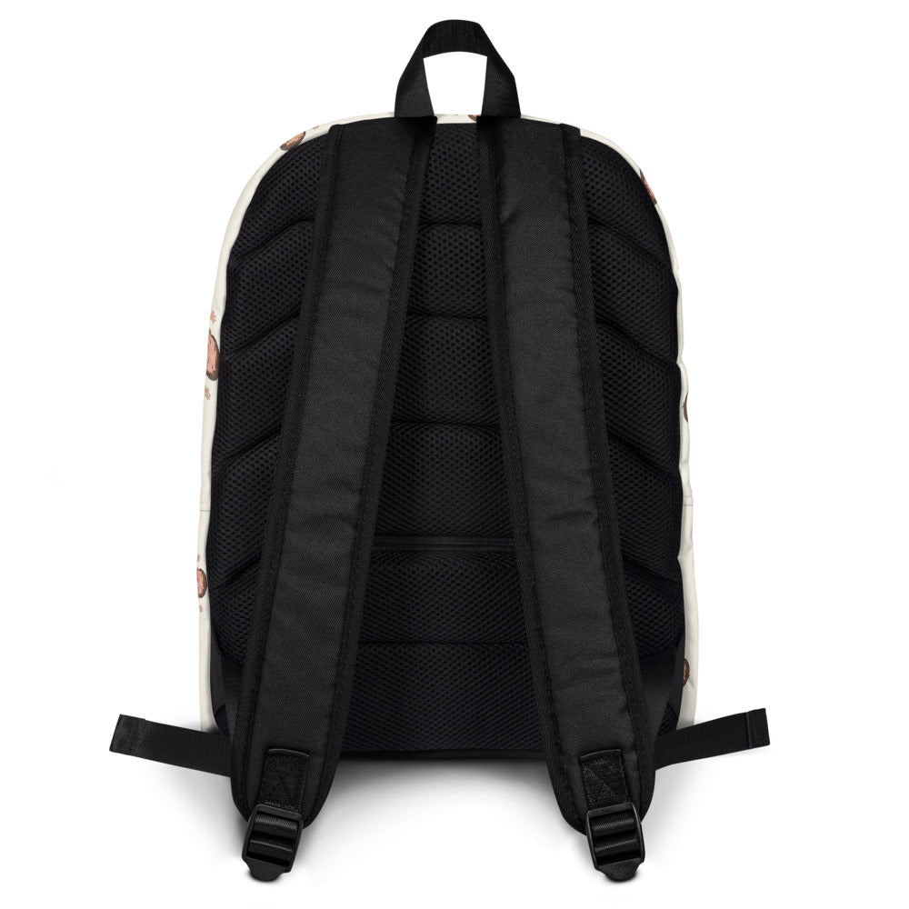 Gazi Character All-Over Print Backpack, Roots & Talks - Back