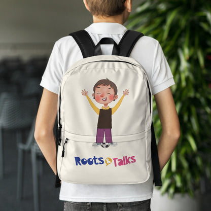 Gazi Character Backpack, Large Print, Roots & Talks - lifestyle photo 1
