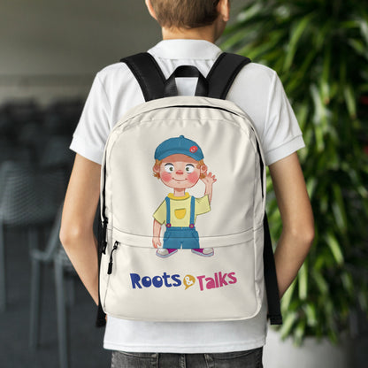 Giray Character Backpack, Large Print, Roots & Talks - lifestyle photo 1