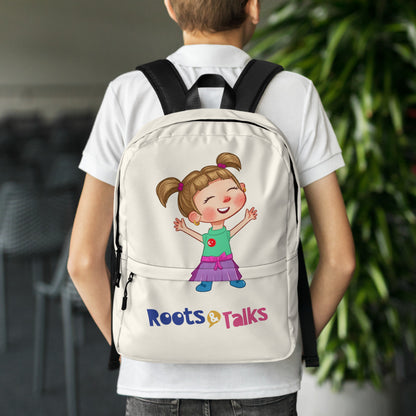 Ela Character Backpack, Large Print, Roots & Talks - lifestyle photo 1