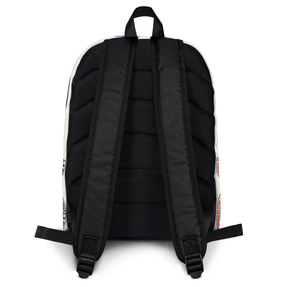 Bilingual & Proud All-Over Print Backpack, Roots & Talks - Back
