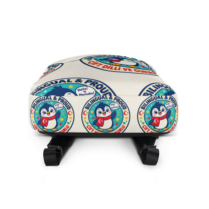 Bilingual & Proud All-Over Print Backpack, Roots & Talks - product photo