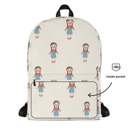 Eylül Character All-Over Print Backpack, Roots & Talks - product photo